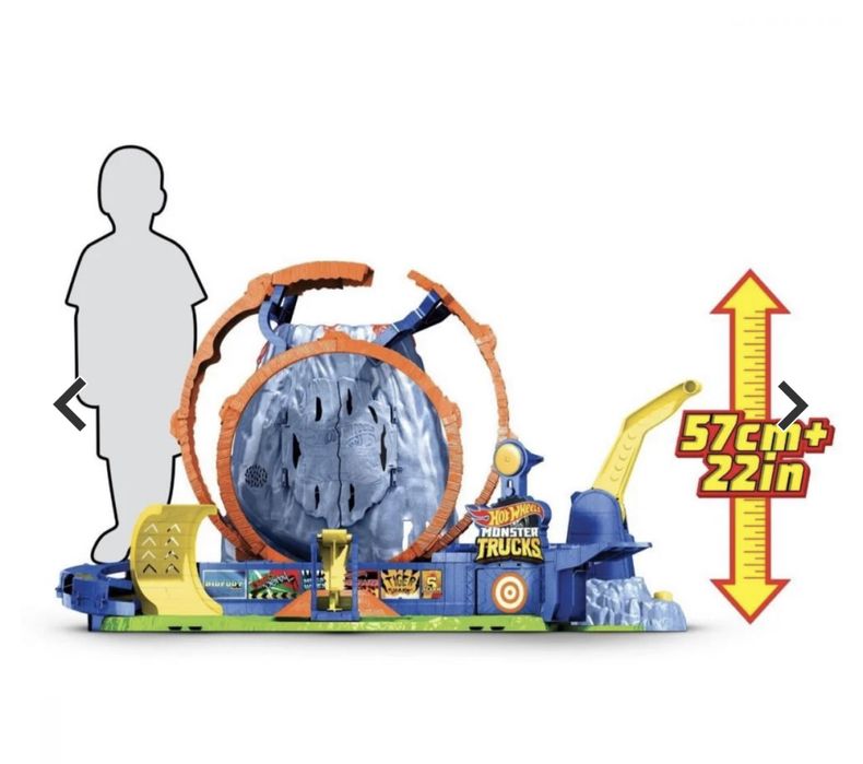 Hot Wheels, Monster Truck T-Rex Volcano Arena