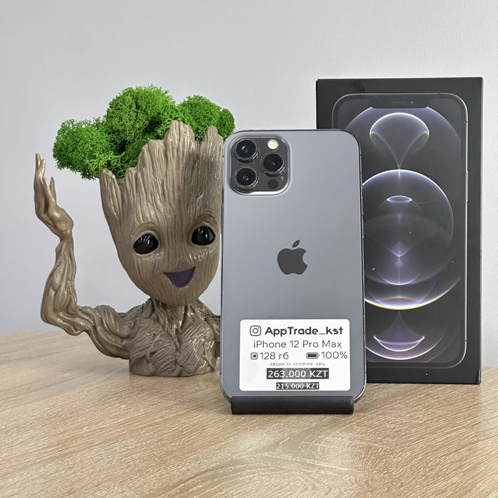 iPhone 12 Pro Max 128 гб Айфон 12 Про Мах 128 gb 100% | РАССРОЧКА