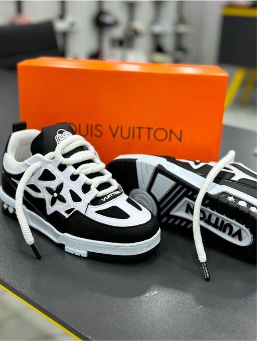 Sneakers Louis Vuitton Trainer Skate Black White