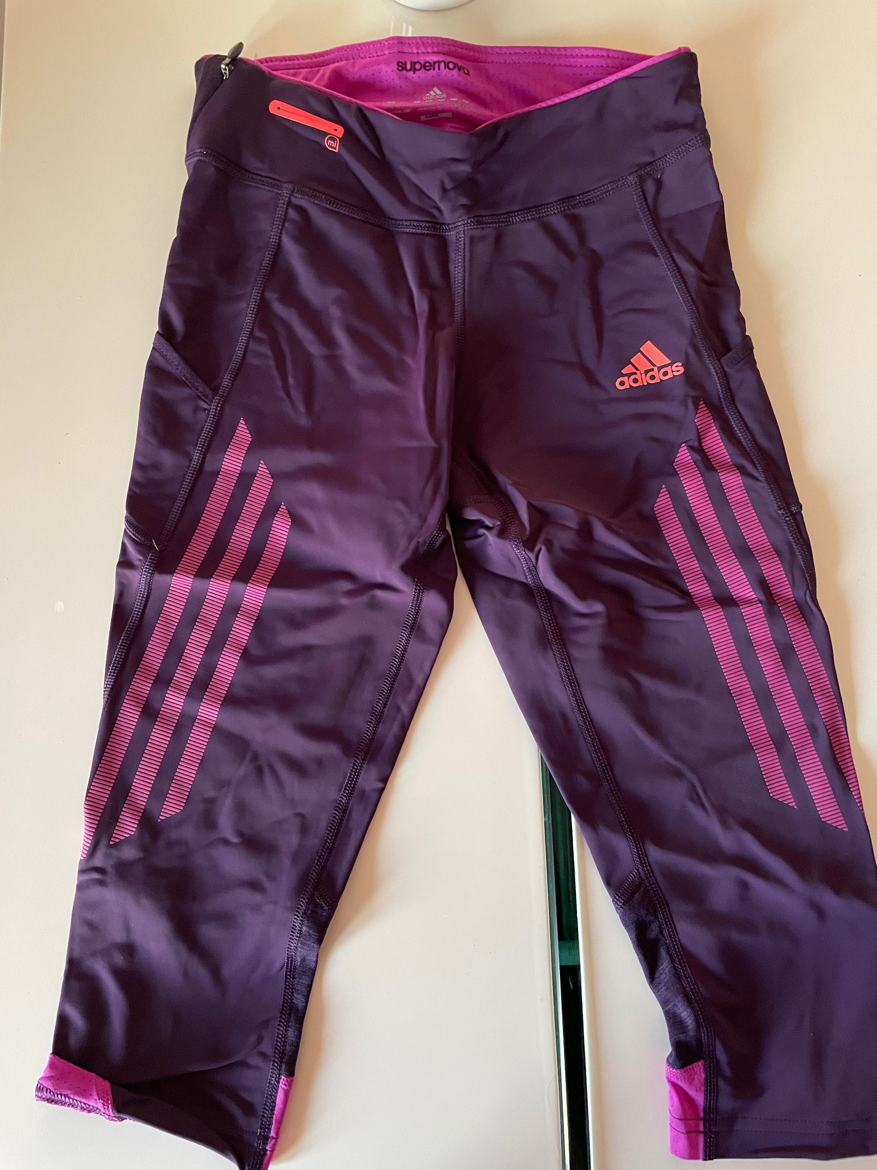 Colanti/pantaloni sport Adidas 3/4 marime 34/xs