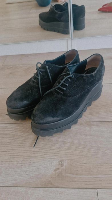 Ghete/ pantofi casual  Musette culoare negru
