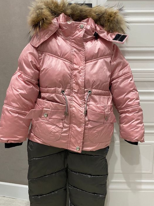 Куртка с комбенизоном для девочки