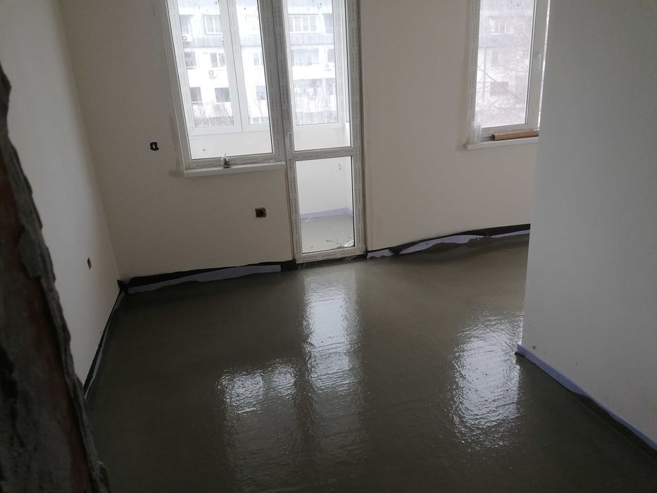 Подовa замазкa с машина