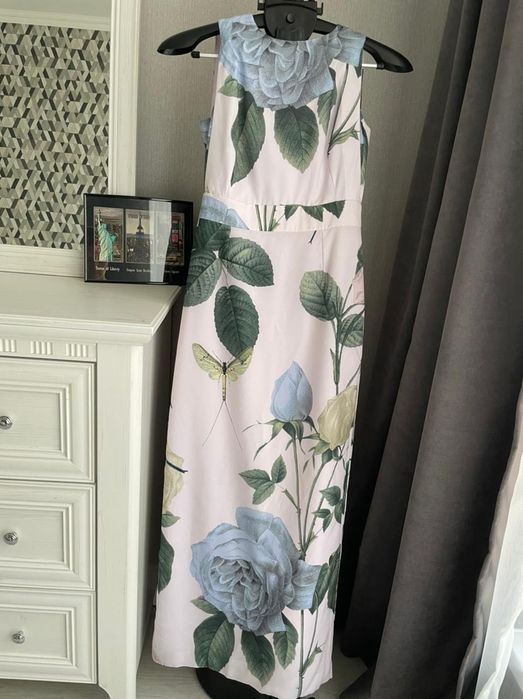 платье от Ted Baker(Англия) в пол. на подкладе, XS, Куплено в NYC