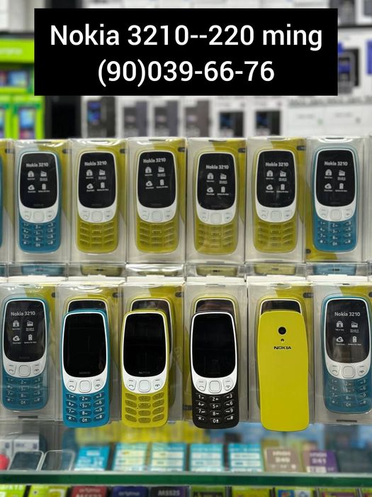 Nokia 235, 3210, Dostavka, Garantiya,  Gsm. Dualsim, YENGI