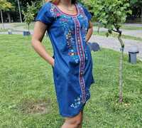 Rochie blug traditionala brodata