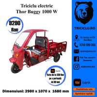 Triciclu NOU electric Thor Buggy 1000W Agramix OFERTA RATE
