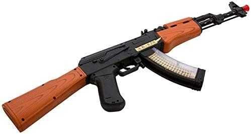 Детски автомат пушка със светлини и звуци ефектен модел