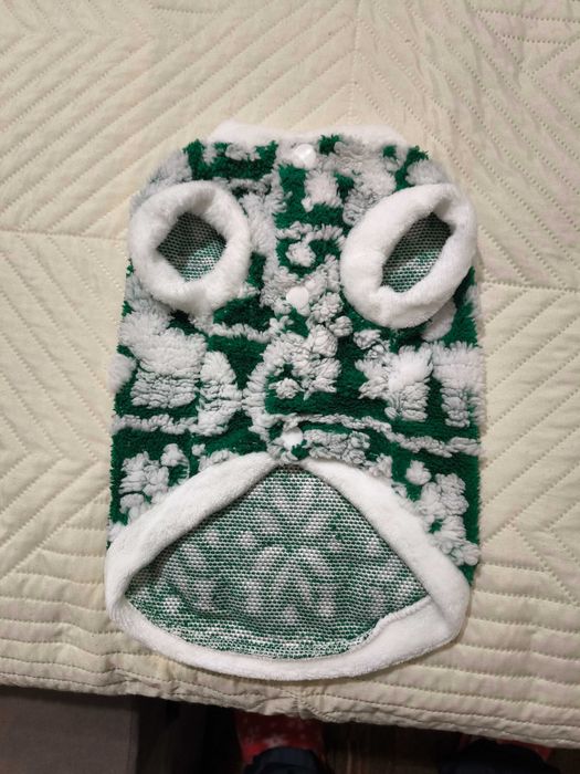 Коледно кучешко пуловерче