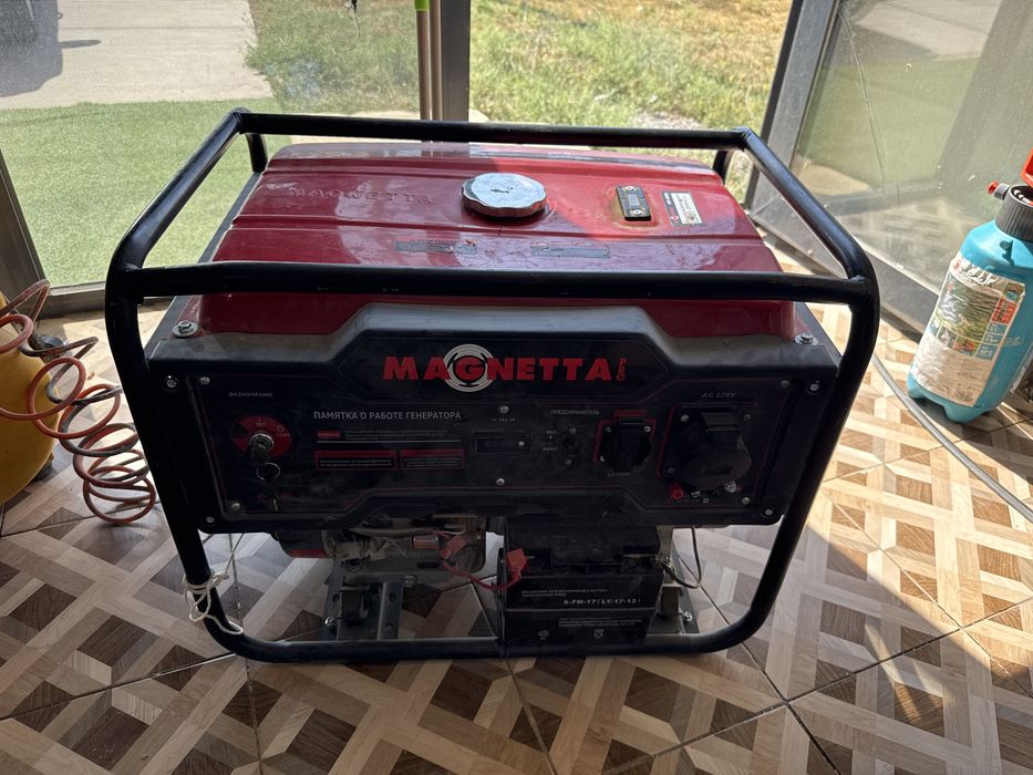 Аренда генератора, моторчик 6 квт