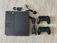 PlayStation 4 + 2 controllere + FIFA 23