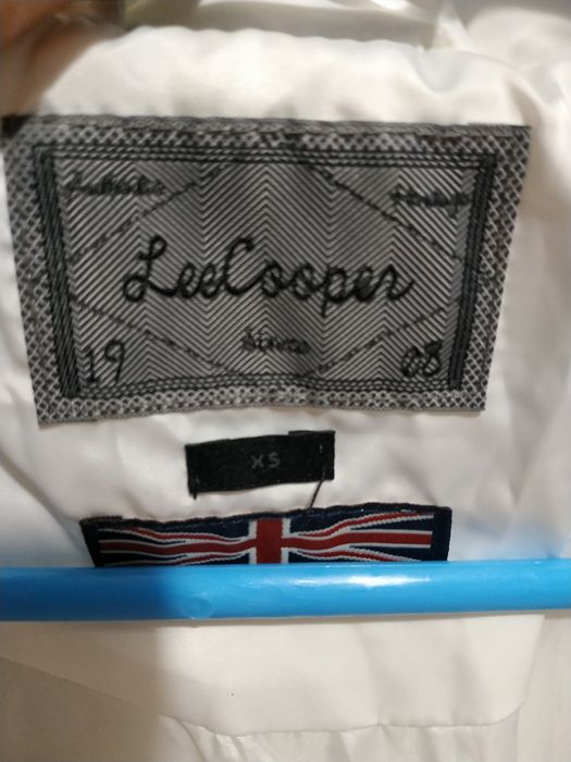 Бяло,зимно яке Lee cooper