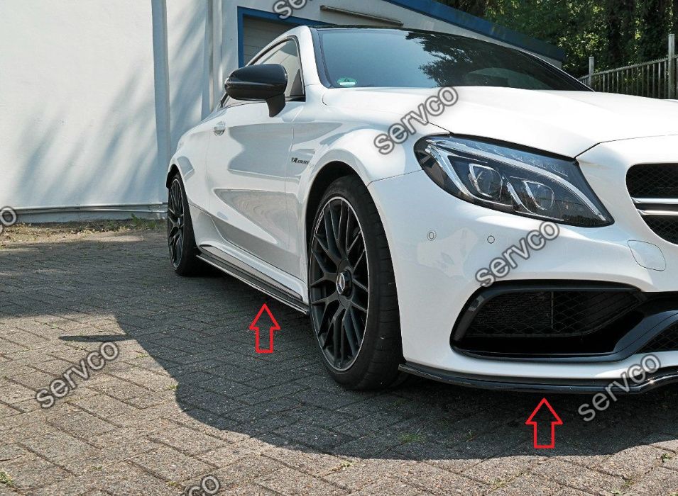 Bodykit tuning sport Mercedes C Class C205 63AMG Coupe 2016-2018 v1