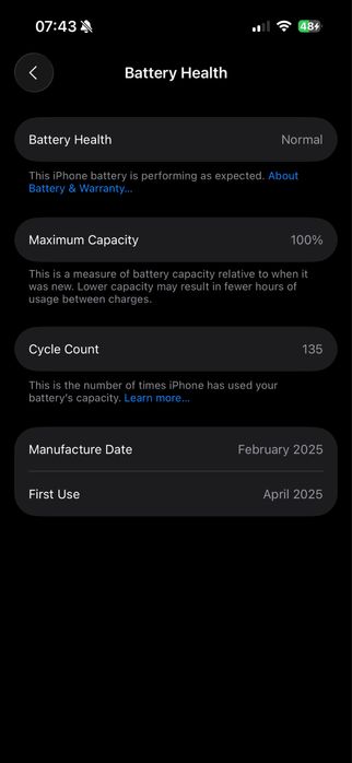 Iphone 16.  128 гб