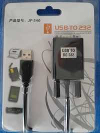 Кабель - переходник USB 2.0 - RS232 (DB9)