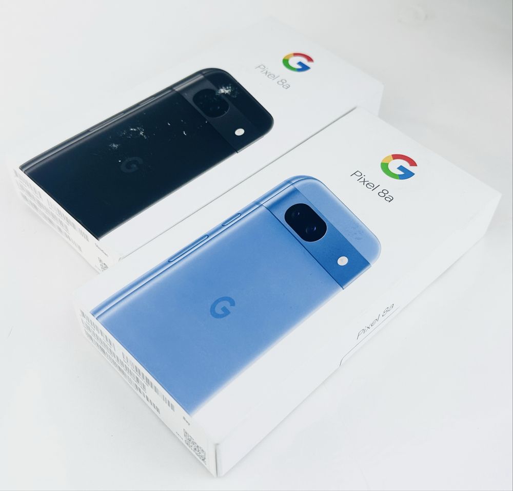 НОВ! Google Pixel 8a 5G 128GB 8RAM Obsidian / Bay Гаранция!