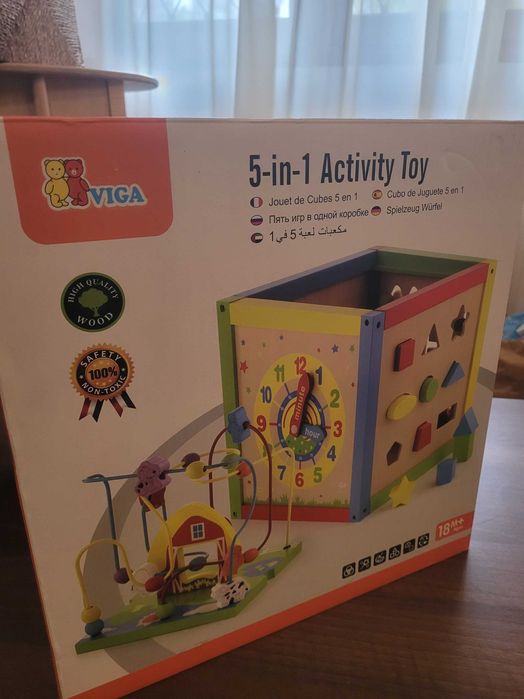 Centru de activitati mare Viga Toys 5 in 1