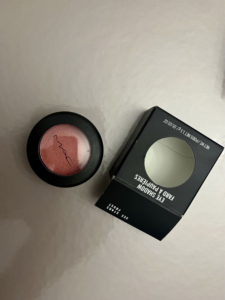 Eye shadow MAC fard de pleoape nou roz sclipici machiaje