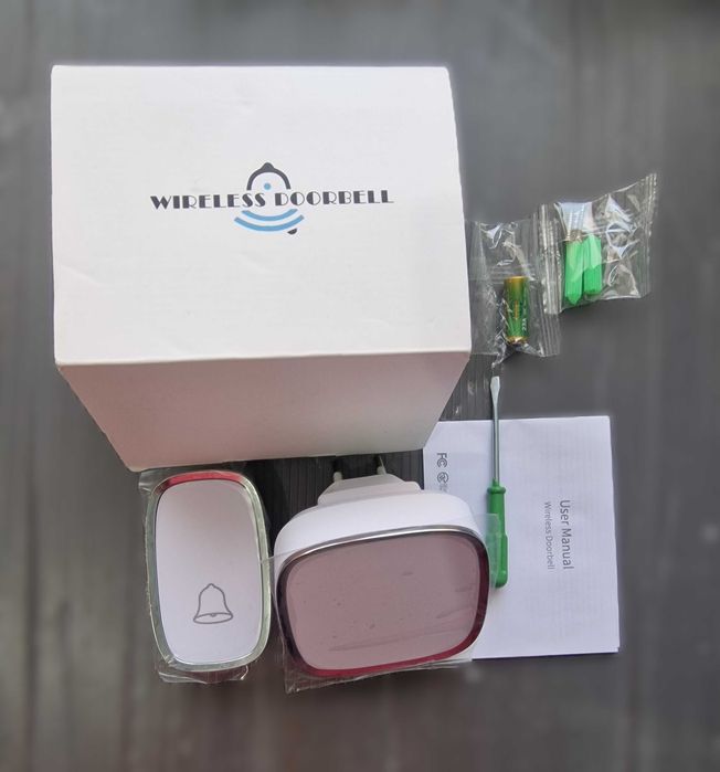 Безжичен звънец за врата с голям обхват