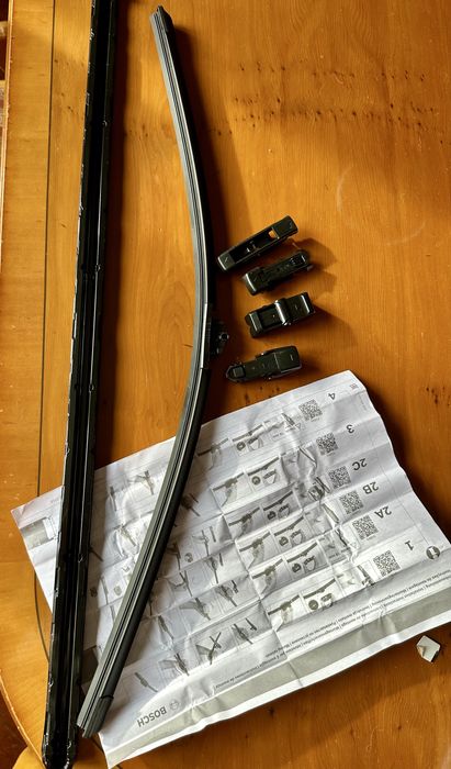 Чистачки Bosch Aero Twin u 26 и u 24