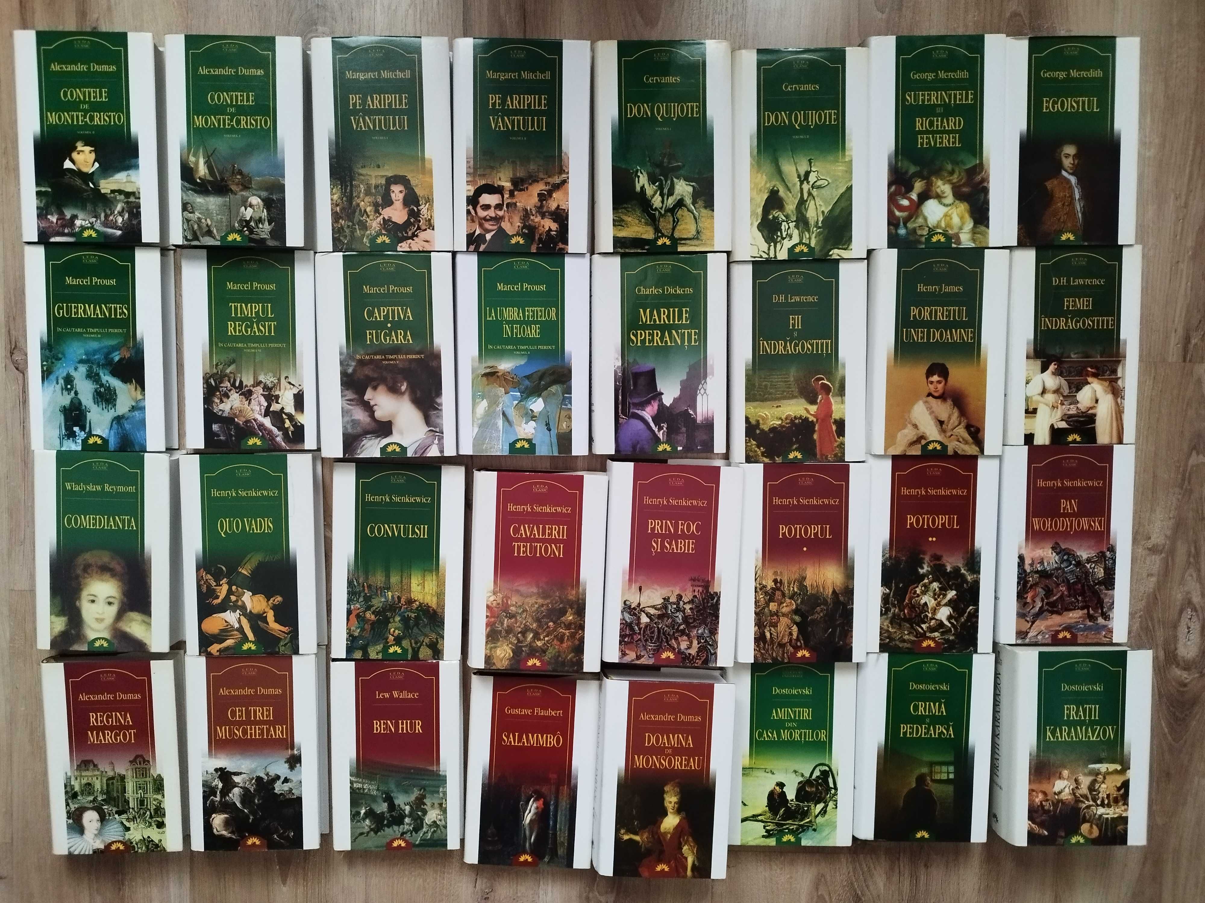 Romane LEDA Classic - 57 titluri, 61 volume