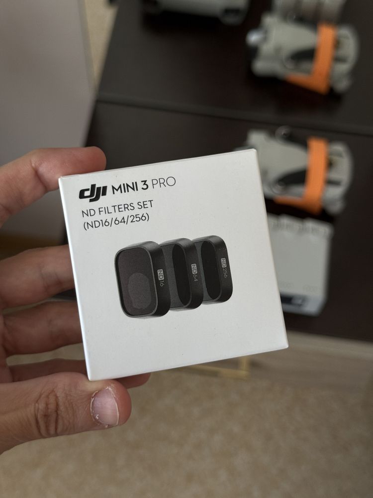 Дрон DJI MINI 3 PRO + Dji RC + Fly more combo + nd filters