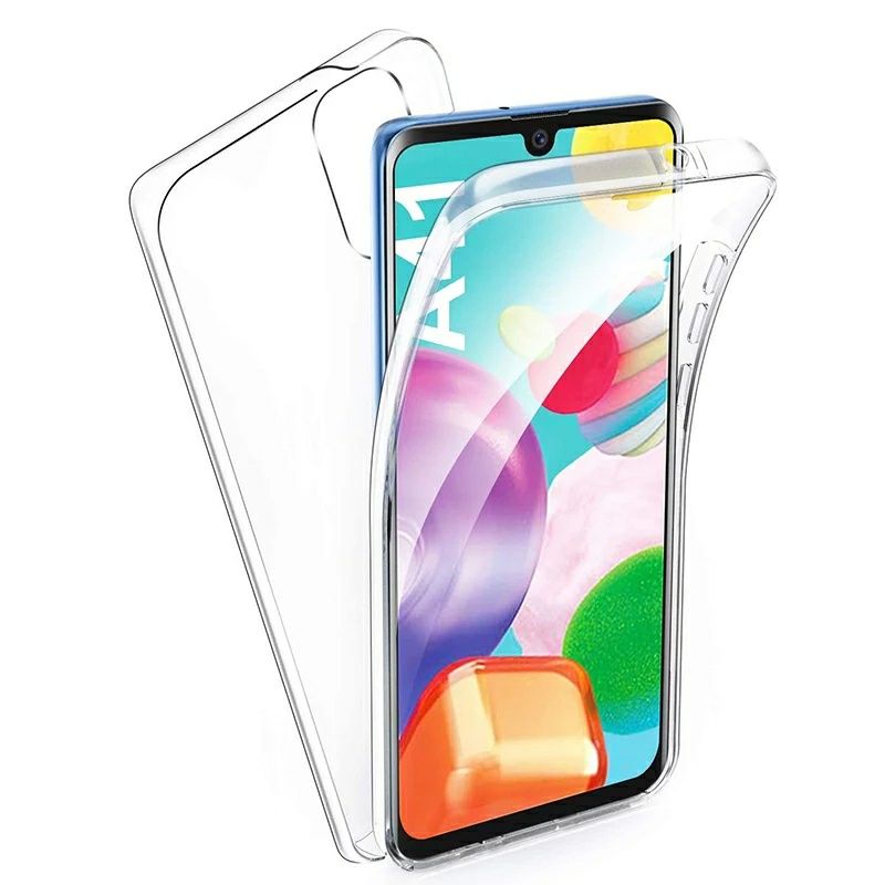 Силиконов 360 Градуса Кейс за Samsung Galaxy A41 A51 A71 A10 A20e A30s