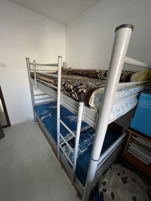 Pat supraetajat cu saltele incluse