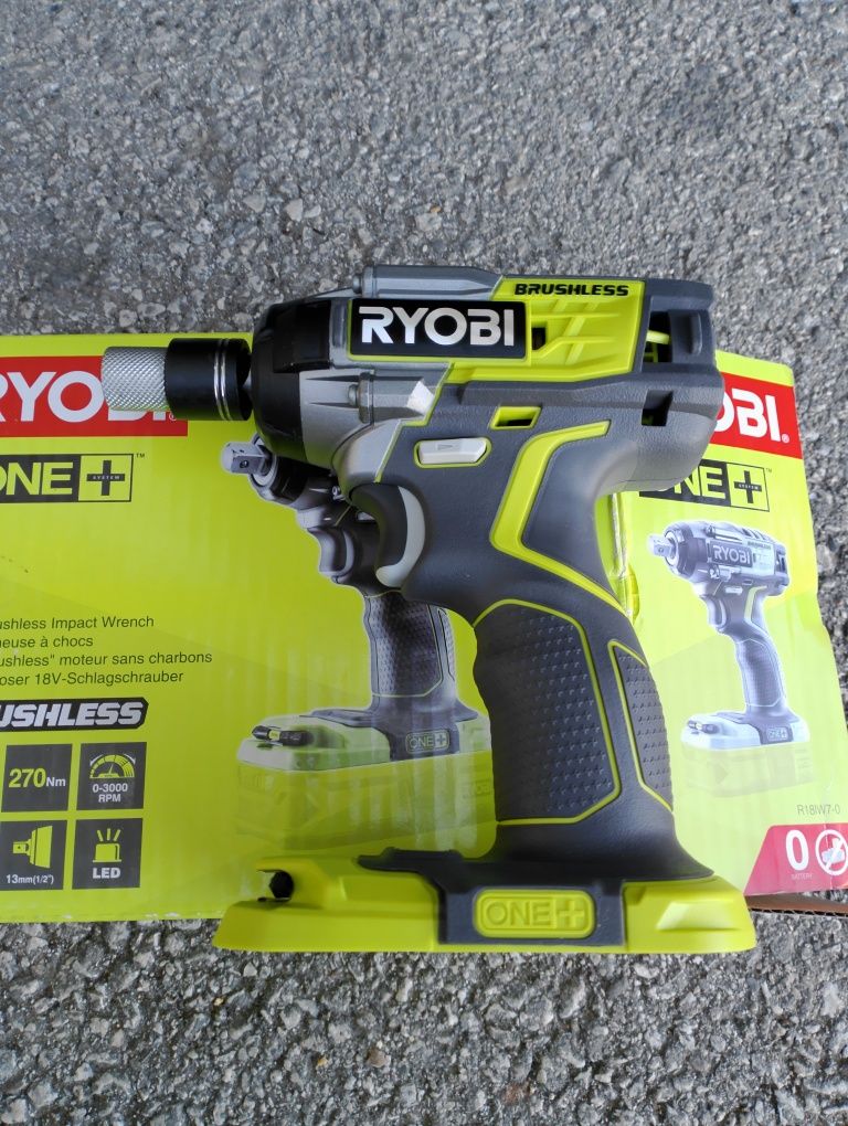 Безчетков гайковерт Ryobi 18волта