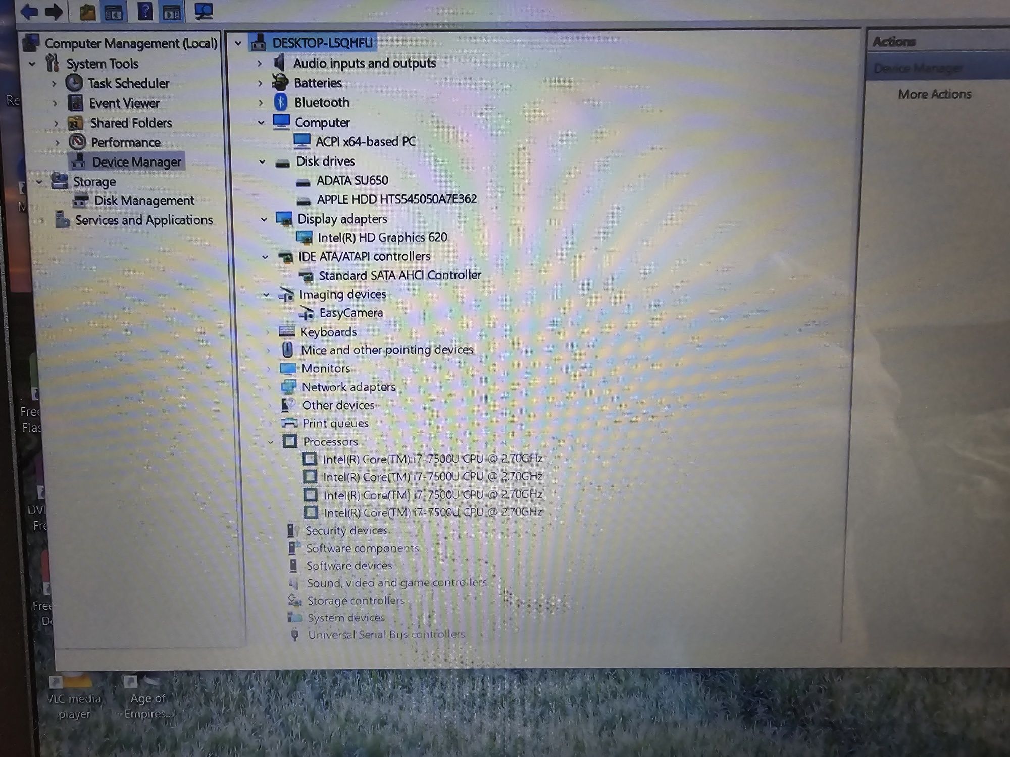 Vand Laptop Lenovo Ideapad 310 15,6" I7 gen 7 1Tb 4GDDR4