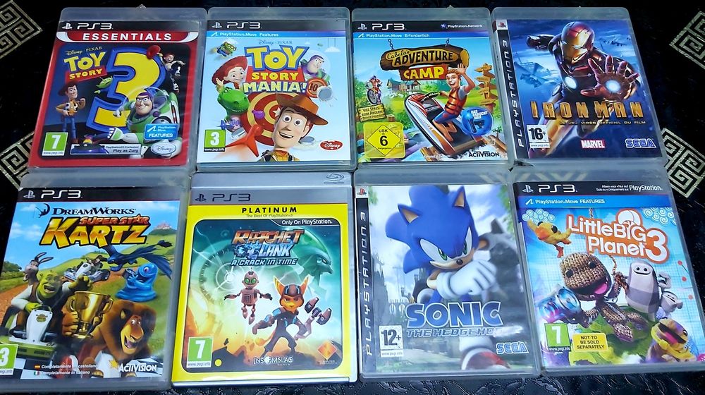 Lego/Transformers/Sonic/Ben10/Toy Story/Naruto/Dragon b/Iron M PS 3