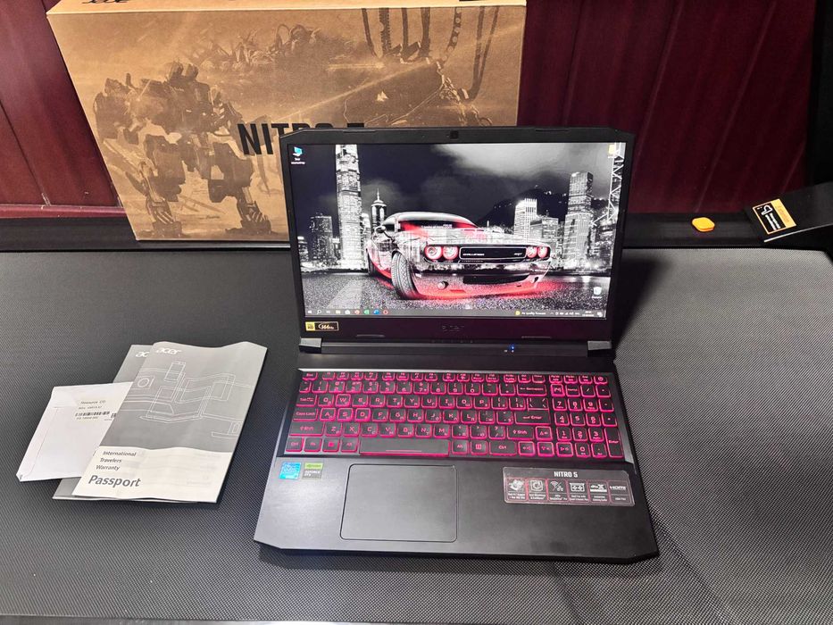 Acer Nitro 5. Core i5 11400h. RTX 3050.  Ssd 512gb. Ram 16gb.