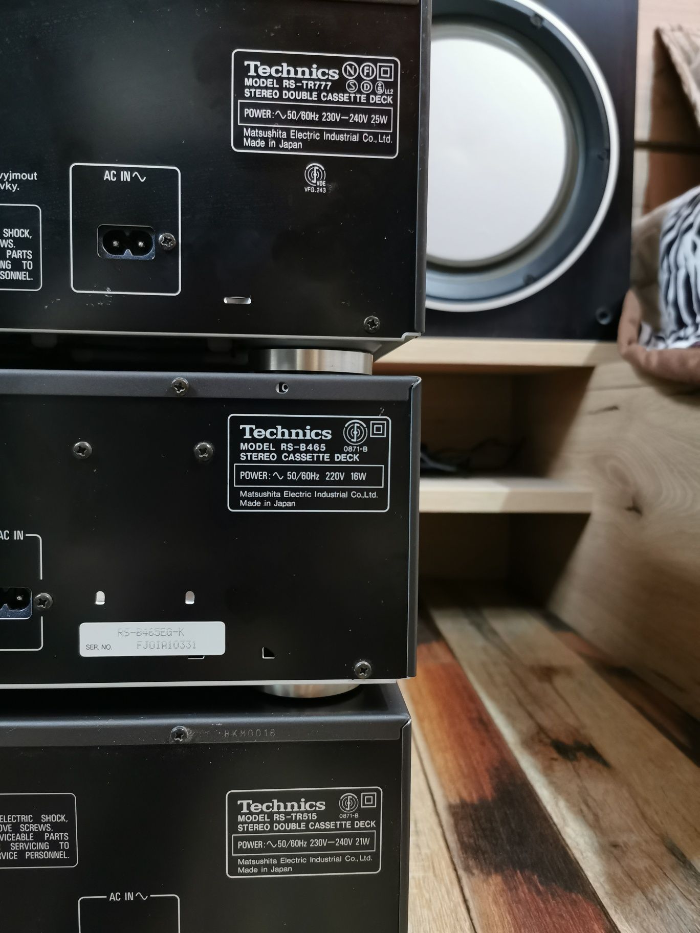 Deck Technics RS-TR 515/RS-B 465