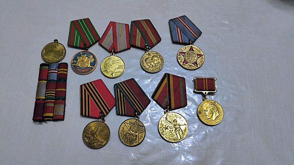 “SSSR urush medallari – original, to‘liq to‘plam”