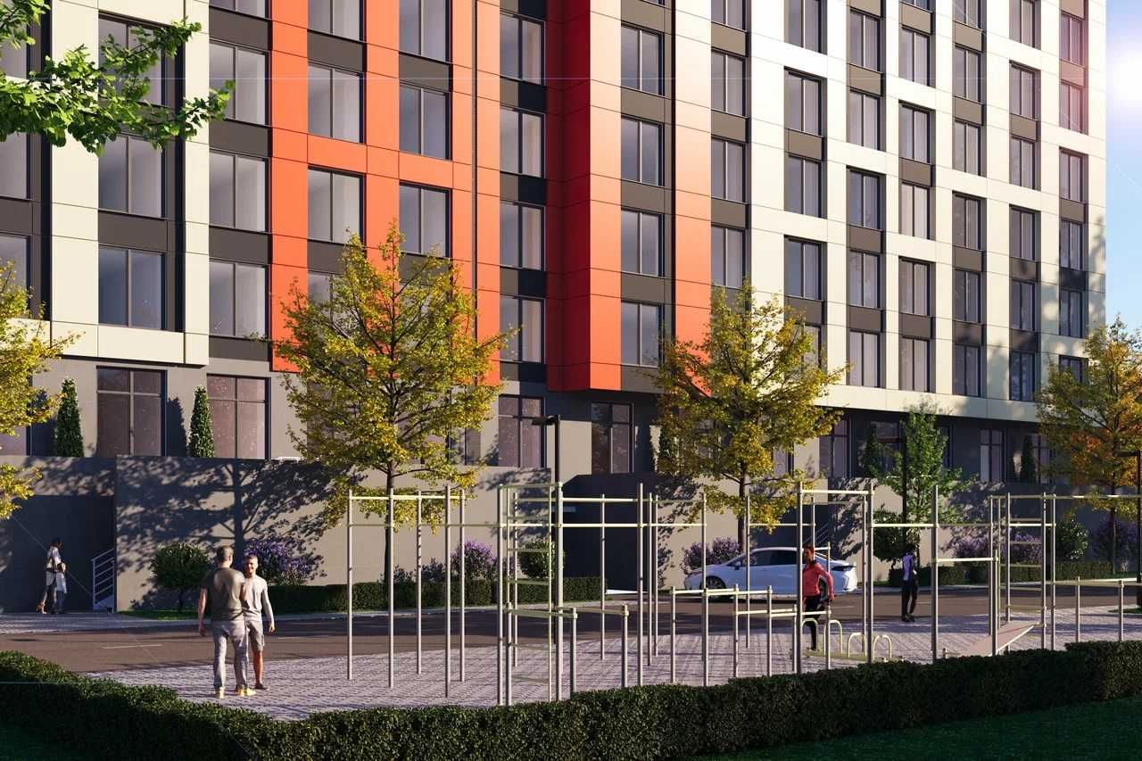 Продаю новую 1-к квартиру 41,52 м2 в центре. Набережная в 800 метрах