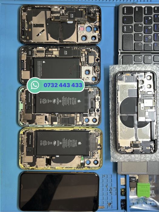  Piese iPhone X/Xs/Xr/11/12/13/14/15  Carcasă/Display/Baterie 