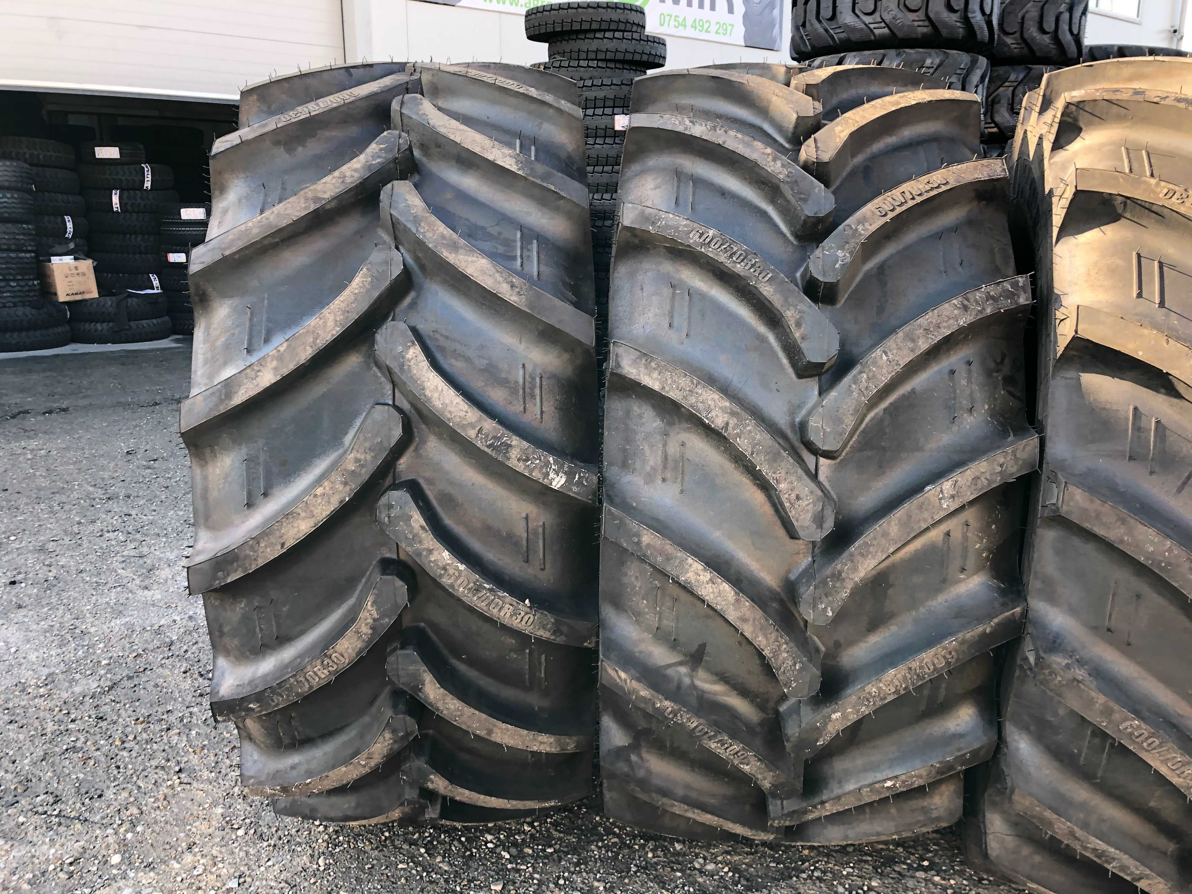 Anvelope noi NORTEC RUSESTI 600/70R30 cauciucuri tractor fata