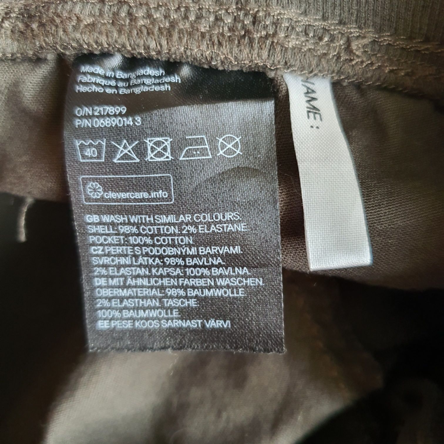 Pantaloni bufanti cargo baieti H&M