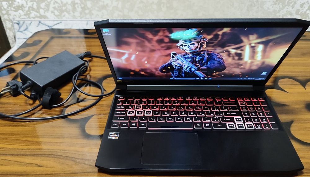 Игровой Ноутбук ACER NITRO 5/Reyzn7-5800H/RTX3060 6гб/ОЗУ 16гб/SSD 512