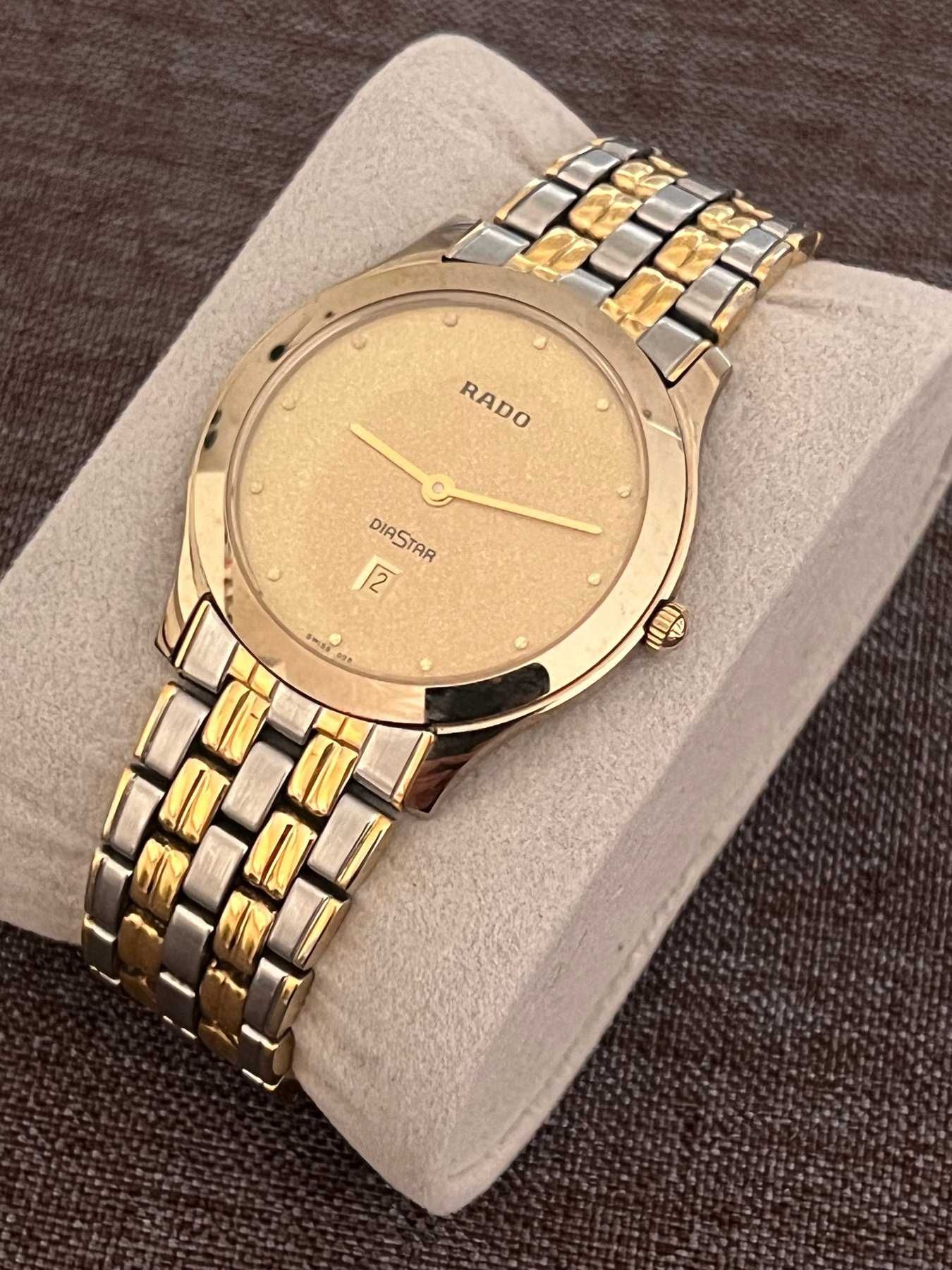 Rado DiaStar златен цвят каса и циферблат - БАРТЕР