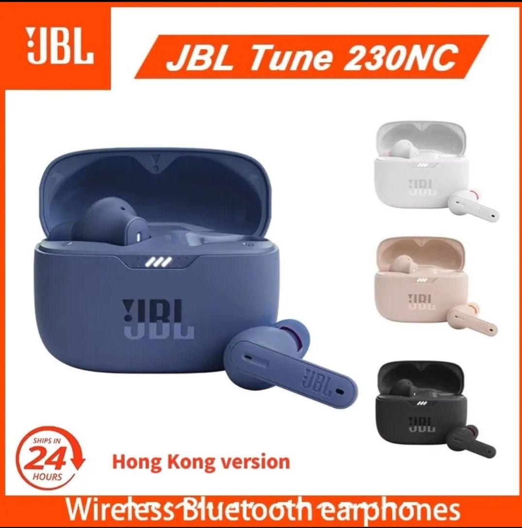 Безжични слушалки JBL tune 230NC