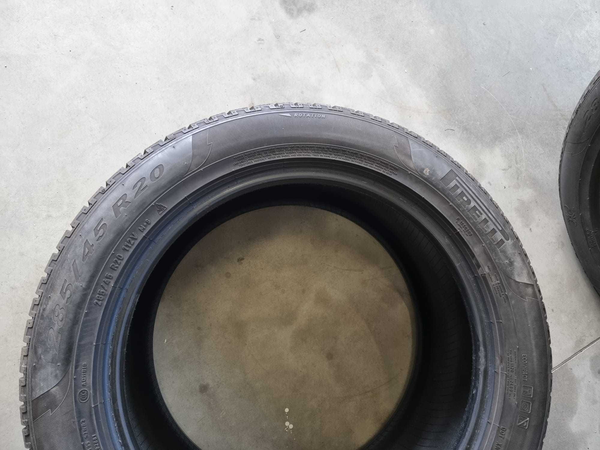 4 Anvelope de IARNA 285.45.20 'Pirelli' ; ca NOI !
