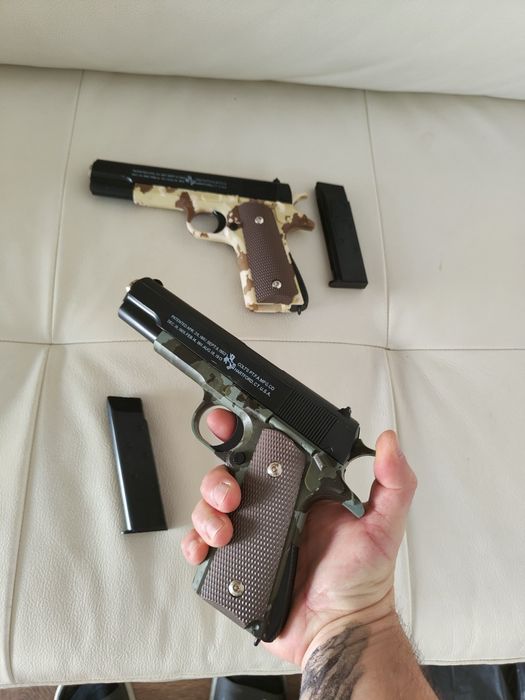 Pistol cu bile Airsoft Otel și aluminiu, ARC Spring 6mm