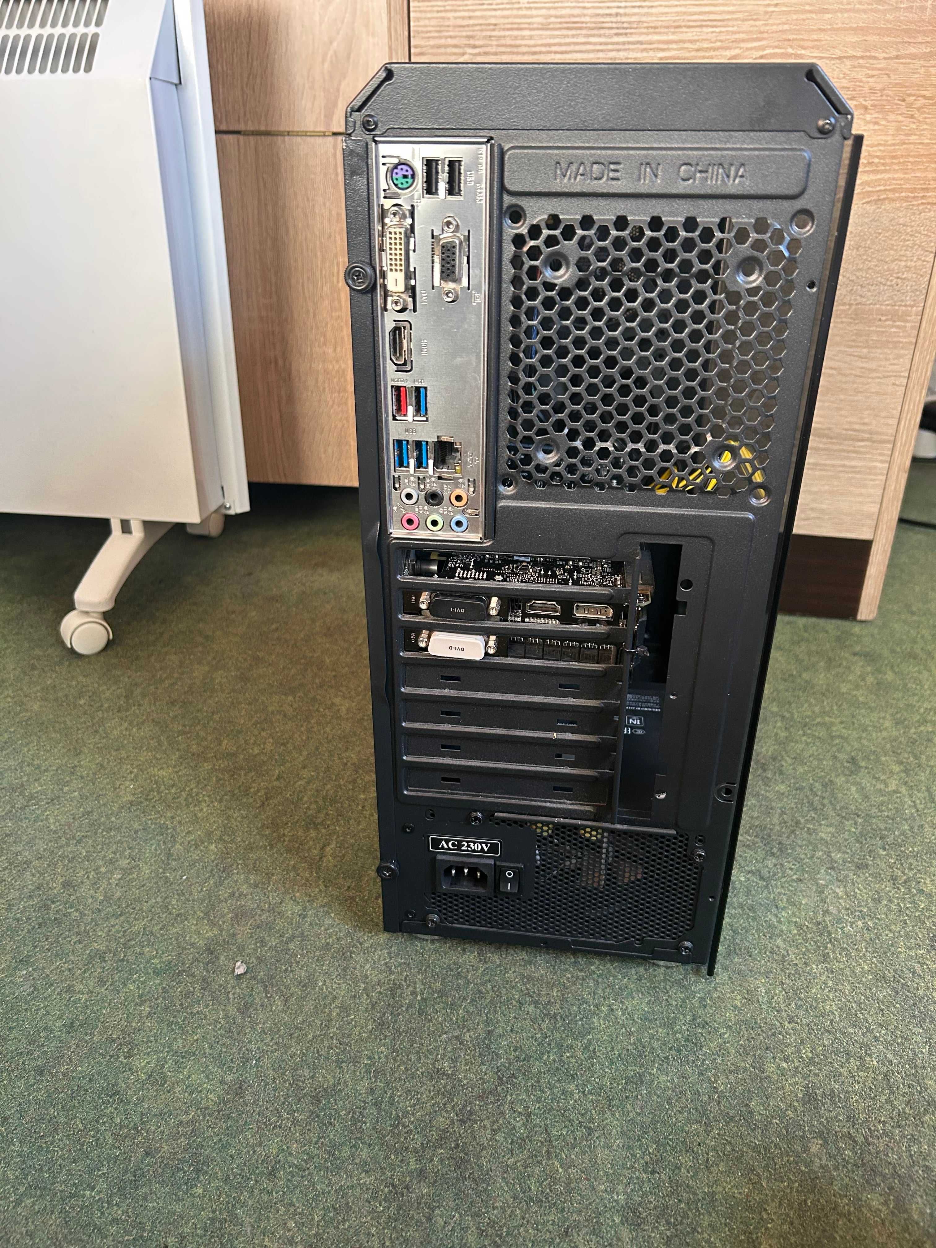 Геймърски компютър - i5 9400f, GTX 970, 8GB, 256GB SSD