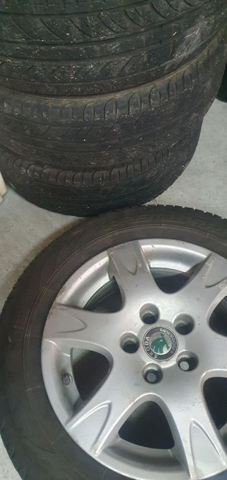 Jante aluminium+cauciucuri