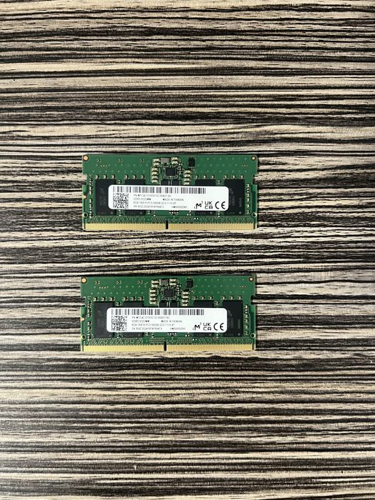 Memorie RAM Laptop Micron 2x8GB DDR5 5600MHz SODIMM – Total 16GB