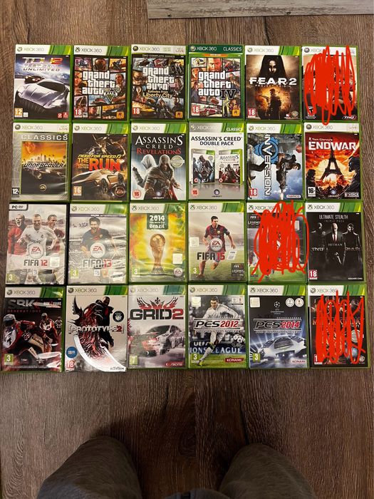 Xbox 360 оригинални игри