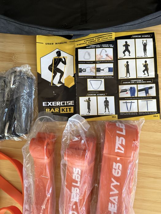 Kit multifunctional fitness