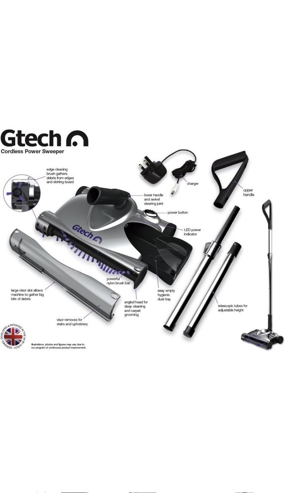 Gtech SW02 Carpet Sweeper