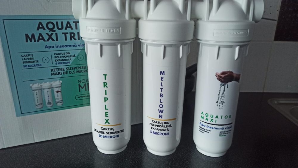 Filtru apă Aquator MAXI TRIPLEX